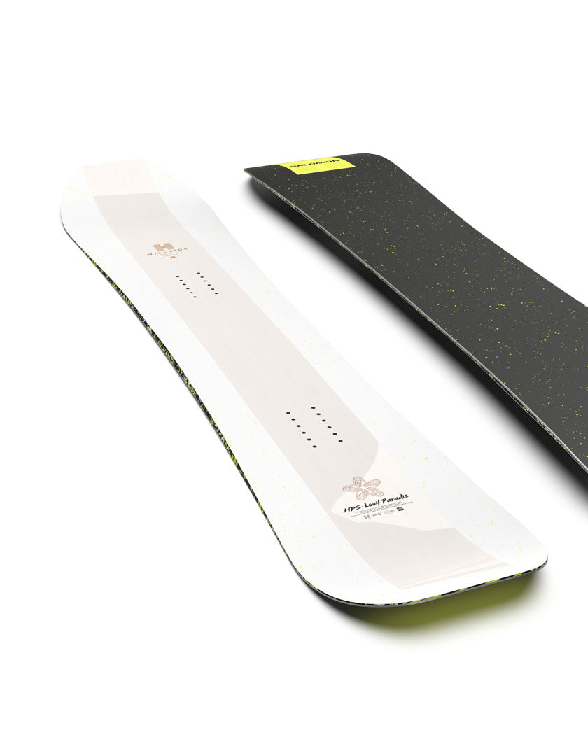 The HPS Wolle Nyvelt Fish is a celebration of Wolle’s profound expertise in shaping powder snowboards. Focused on craftsmanship using the finest materials, the tapered directional HPS Fish features Powder Camber and a precise torsional flex for a playful board with superior control, float, and maneuverability. Wolle’s crystal magnifying device.