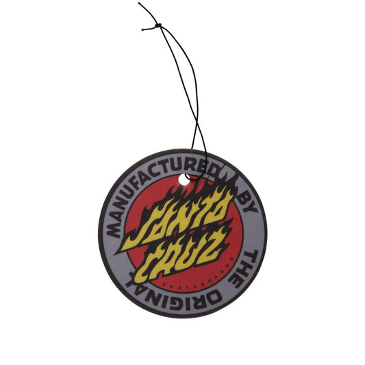 Santa Cruz Flamed MFG Dot Air Freshener Grey