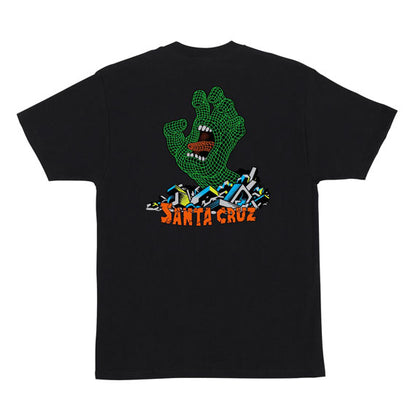 Santa Cruz Kendall Grind Hand T-Shirt Black