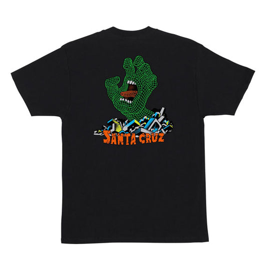 Santa Cruz Kendall Grind Hand T-Shirt Black