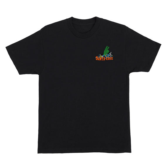 Santa Cruz Kendall Grind Hand T-Shirt Black