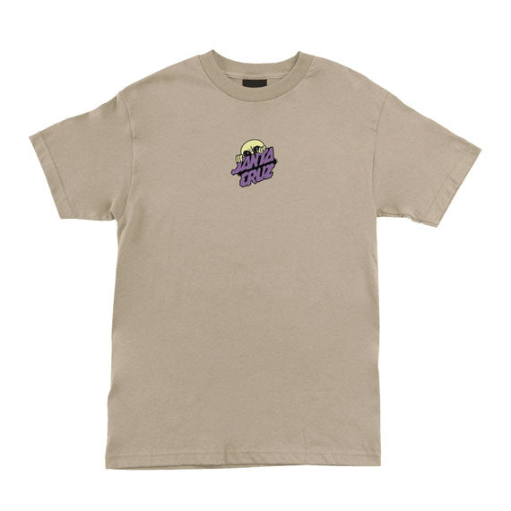Santa Cruz Knibbs Invasion Hand T-Shirt - Sand