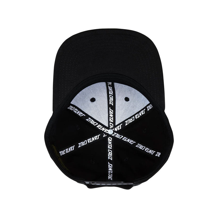 Santa Cruz Natas MFG Panther Snapback Black