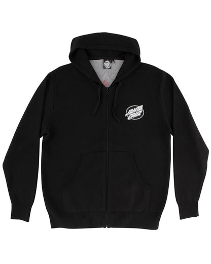 Santa Cruz Natas Panther Zip Hoodie Black
