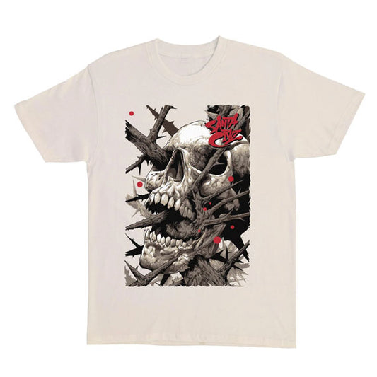 Santa Cruz Pace Deathtrap Oversized T-Shirt Natural