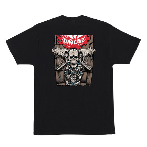 Santa Cruz Pace Torch Center T-Shirt Black