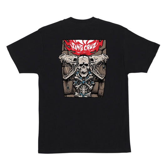 Santa Cruz Pace Torch Center T-Shirt Black