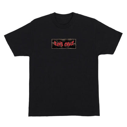 Santa Cruz Pace Torch Center T-Shirt Black