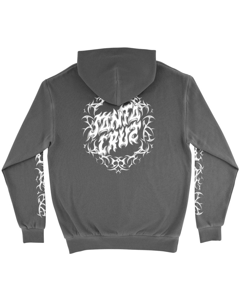 Santa Cruz Razor Dot Center Hoodie Pigment Black