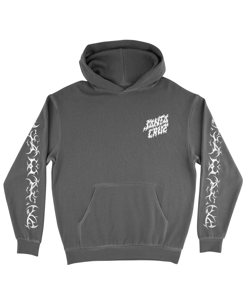 Santa Cruz Razor Dot Center Hoodie Pigment Black