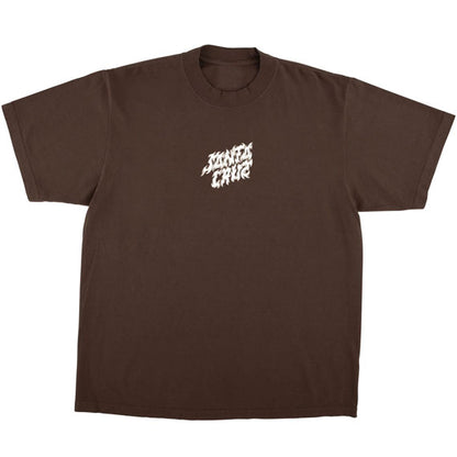 Santa Cruz Razor Dot Center T-Shirt Mocha