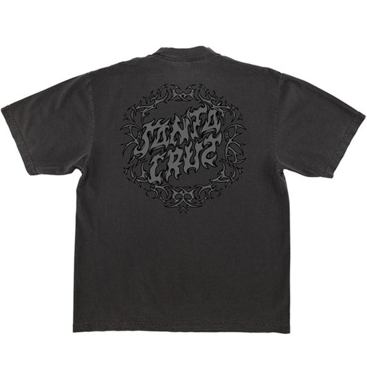 Santa Cruz Razor Dot Center T-Shirt Shadow