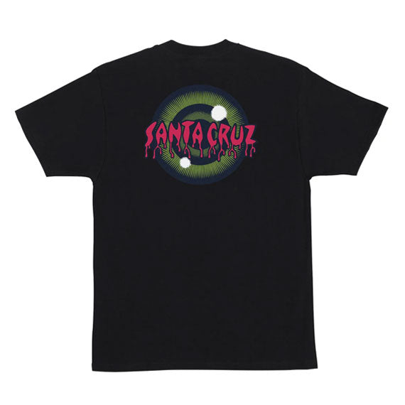 Santa Cruz Roskopp Iris T-Shirt - Black