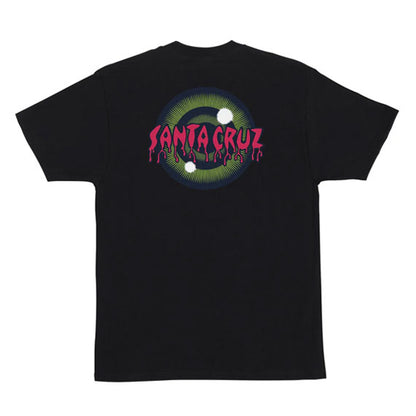 Santa Cruz Roskopp Iris T-Shirt - Black