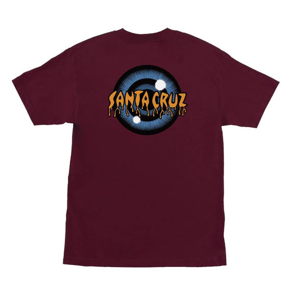 Santa Cruz Roskopp Iris T-Shirt - Maroon