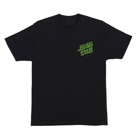 Santa Cruz Roskopp Screaming Five T-Shirt Black