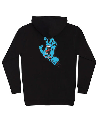 Santa Cruz Screaming Hand Hoodie Black