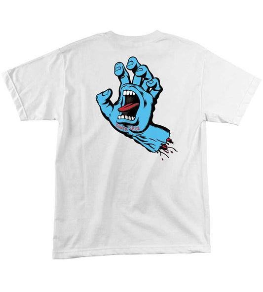 Santa Cruz Screaming Hand T-Shirt White