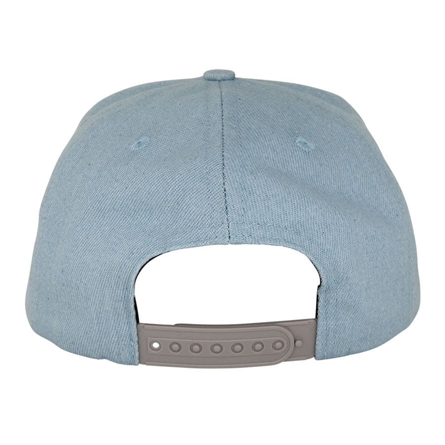Santa Cruz Snapback Screaming Hand Light Denim