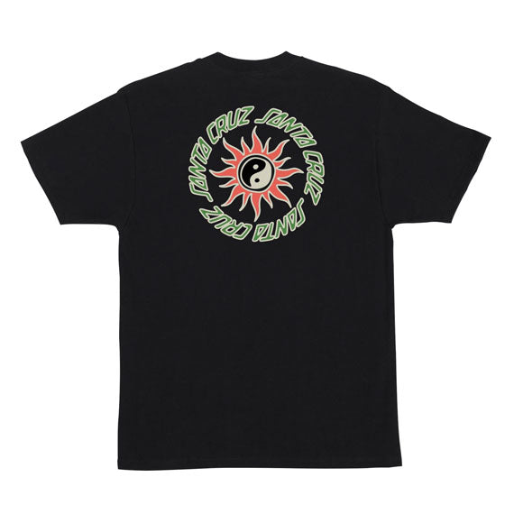 Santa Cruz Sol Spiral T-Shirt Black