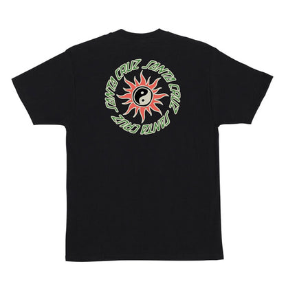 Santa Cruz Sol Spiral T-Shirt Black