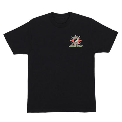 Santa Cruz Sol Spiral T-Shirt Black