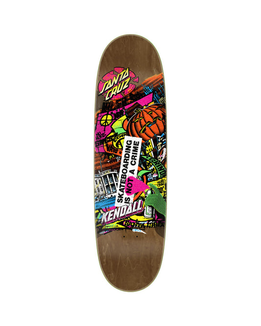 Santa Cruz VX Deck Kendall Street Art Collage
