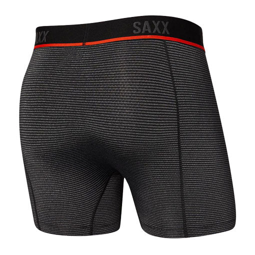 Saxx Kinetic L-C Mesh BB - Grey Feed Stripe II
