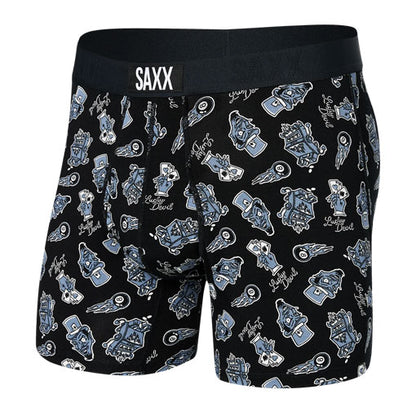 Saxx Ultra Soft BB Fly Lucky Devil - Black