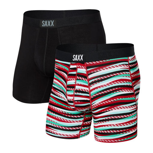 Saxx Vibe Super Soft BB 2PK - Sugar Buzz/Black