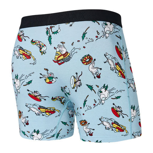 Saxx Vibe Super Soft BB Totally Tubular - Fog Blue