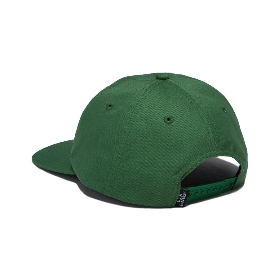 Sci-Fi Fantasy Herringbone Logo Hat Green