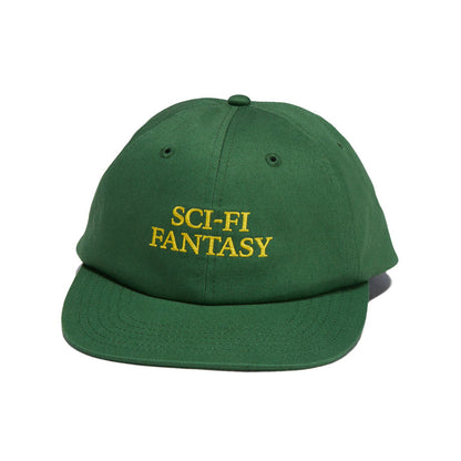 Sci-Fi Fantasy Herringbone Logo Hat Green