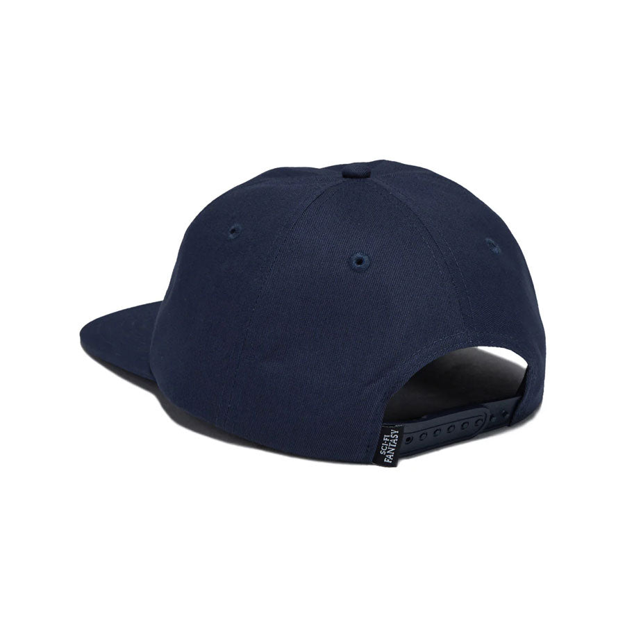 Sci-Fi Fantasy Herringbone Logo Hat Navy