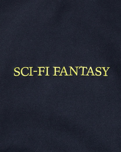 Sci-Fi Fantasy Logo Crewneck Navy