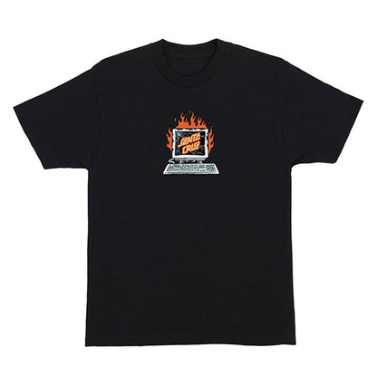 Santa Cruz Self Destruct T-Shirt Black
