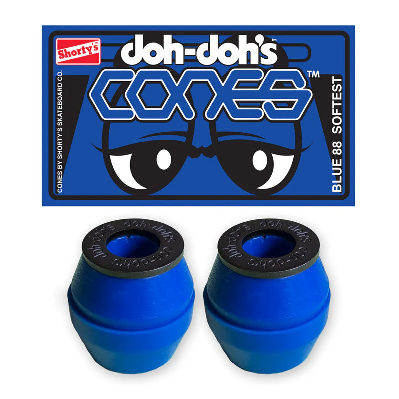 Shorty's Cones Soft Blue Bushings 88A