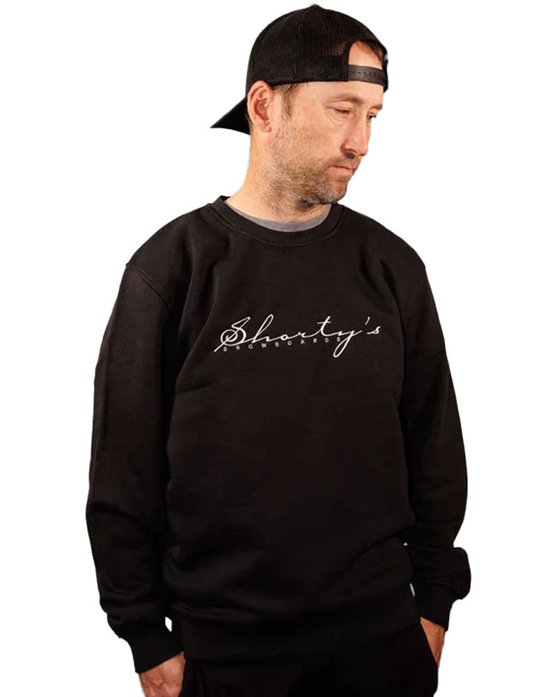 Shorty's Script Crewneck Black 2026