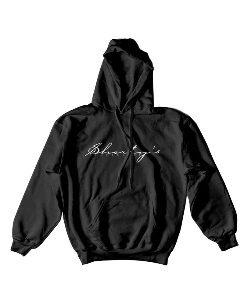 Shorty's Script Hoodie Black 2026