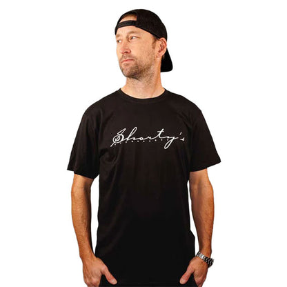 Shorty's Script T-Shirt Black 2026