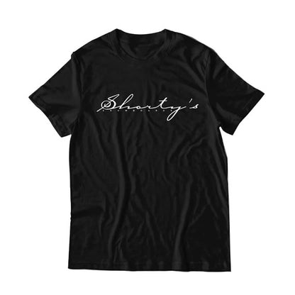 Shorty's Script T-Shirt Black 2026
