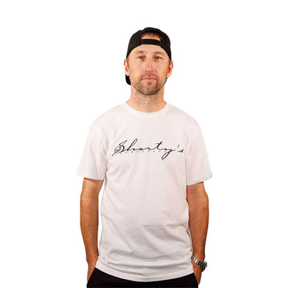 Shorty's Script T-Shirt White 2026