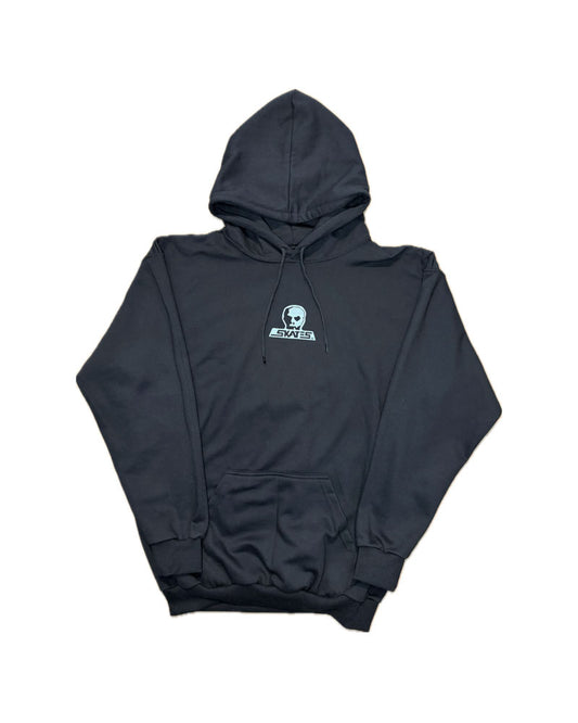 Skull Skate Unfuck the World Hoodie Black