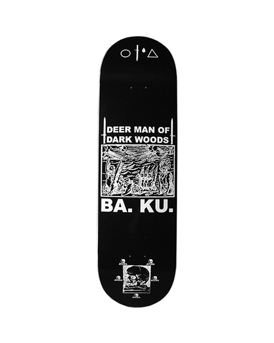 Skull Skates BA. KU. Deer Man Deck