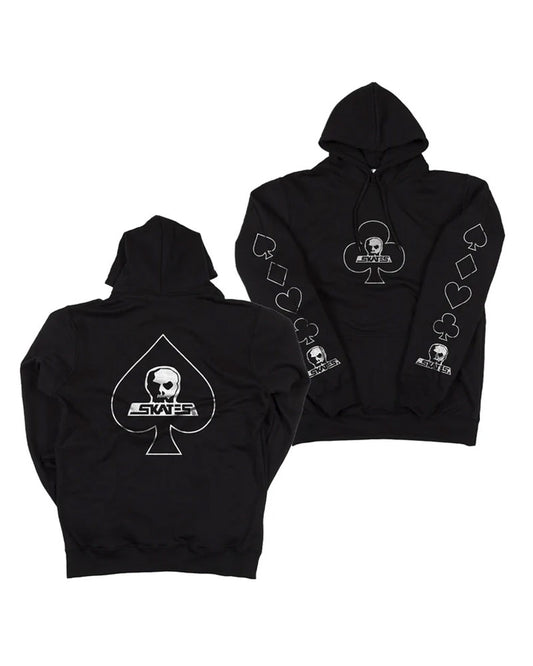 Skull Skates Card Shark Hoodie Black