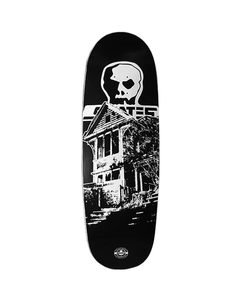 Skull Skates Haunted House Football Deck
