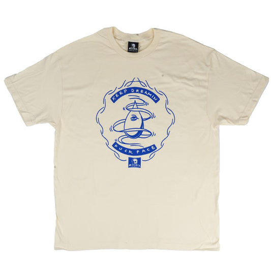 Skull Skates Keep Dreaming T-Shirt Cream