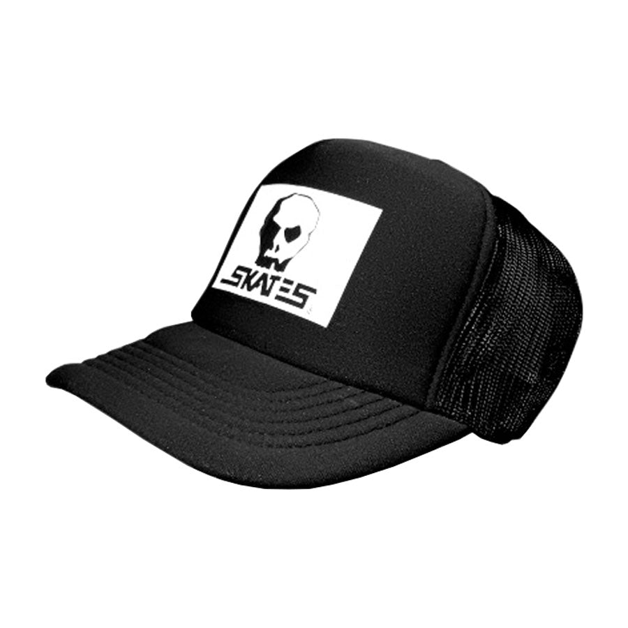 Skull Skates Mesh Cap Black Horse Box Logo
