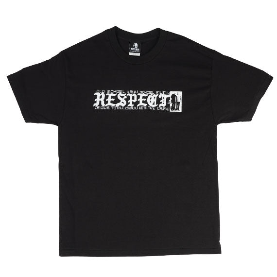 Skull Skates Respect T-Shirt Black