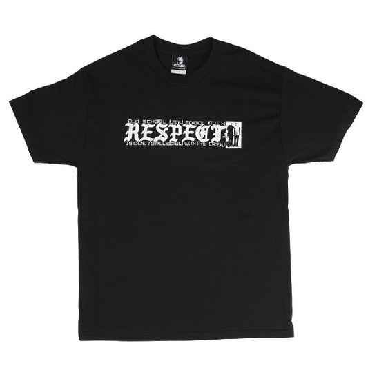 Skull Skates Respect T-Shirt Black